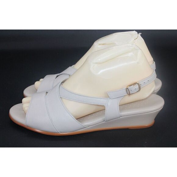 SAS Tripad Comfort Caress Sandals Womens Size 9.5N Bone Leather Slingback - Picture 9 of 11